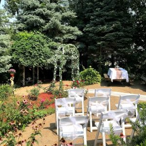 Spring Forest Deli and Catering Willow Springs Illinois Event Venue Rental Location for Wedding Baby Shower Bridal Birthday Reunion Graduation Celebration garden pavilion wedding decorations 05